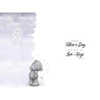 Dad Love You to the Moon & Back Me to You Bear Father's Day Card Extra Image 1 Preview